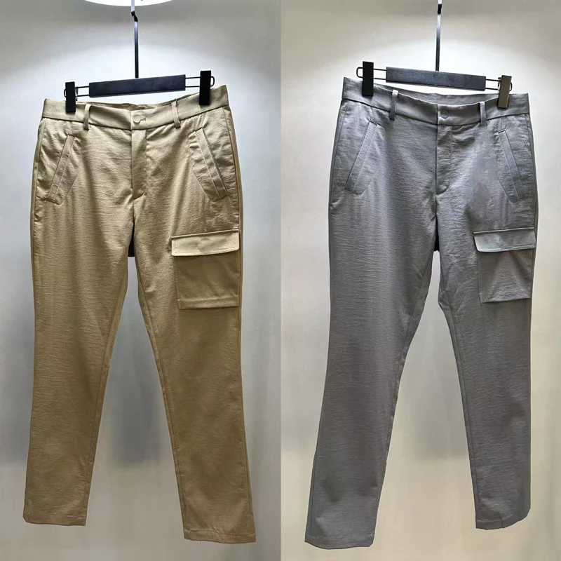 Men's Golf Clothing Pants 2024 Autumn/winter New Golf Casual Sports Versatile Large Pocket Straight Leg Pants