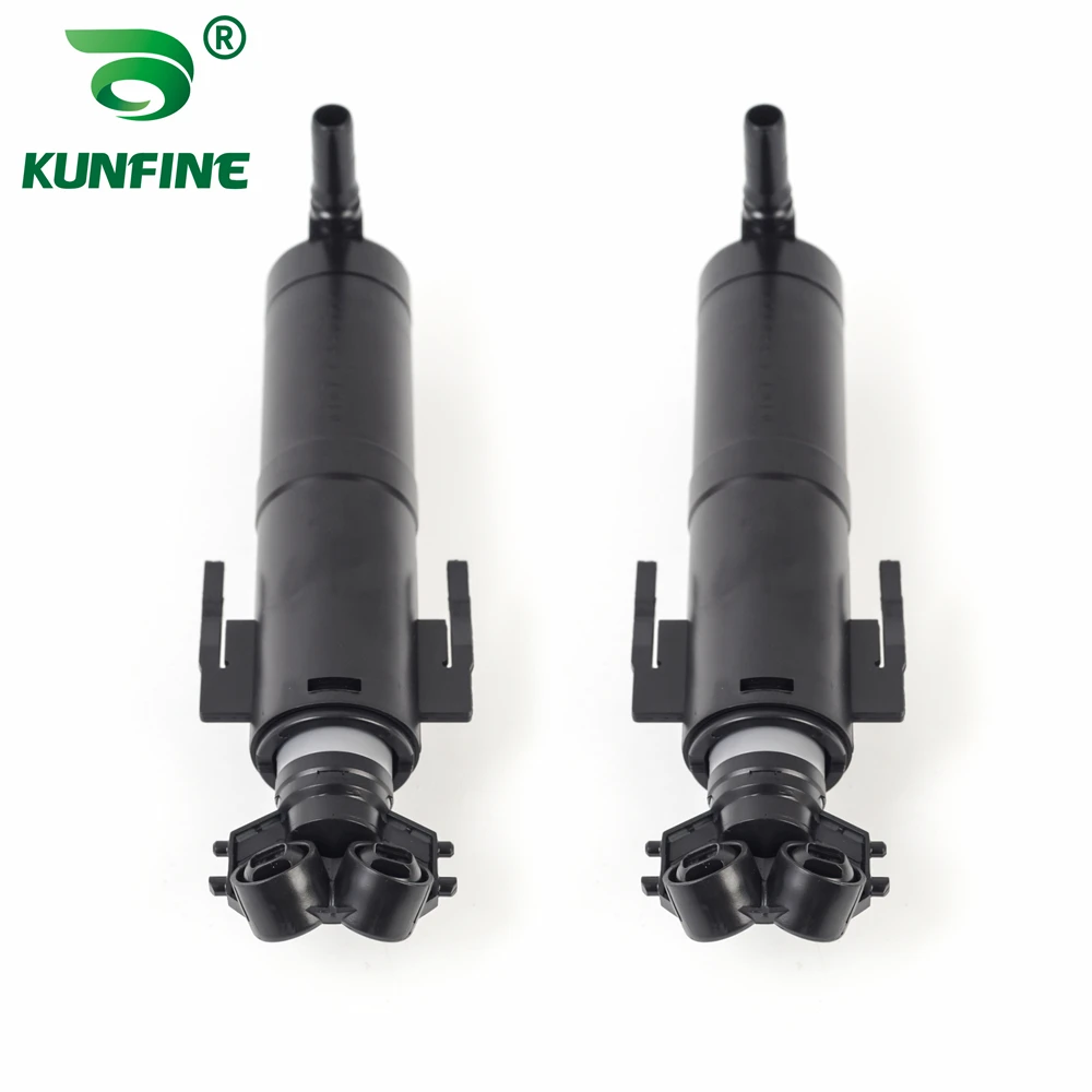 Farol do carro amortecedor dianteiro lavadora spray bico jato farol bomba capa para bmw x1 e84 xdrive20i 2012-2014 61672990155