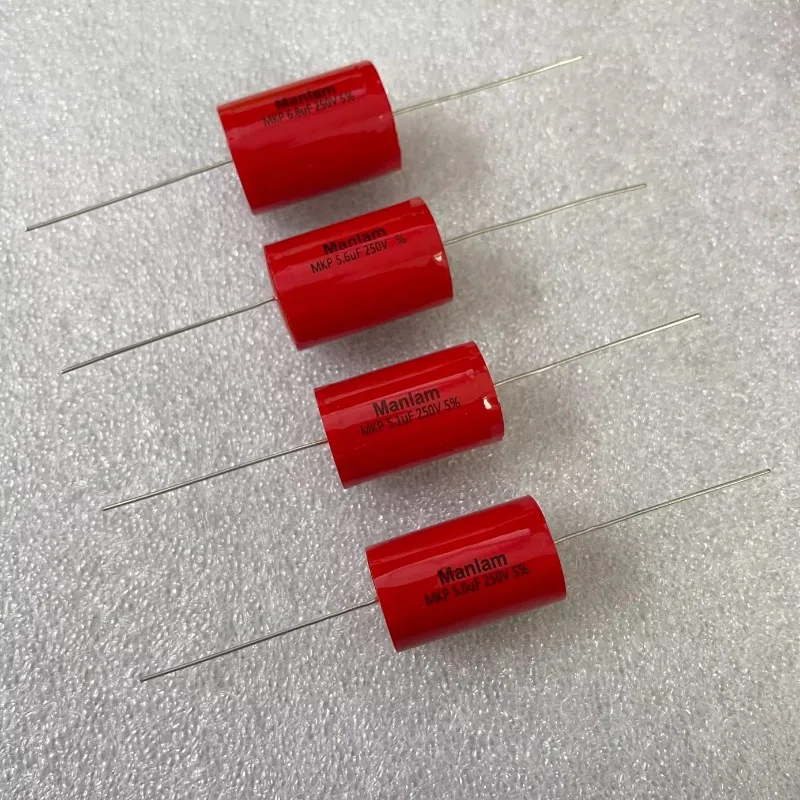 

10PCS/American 5UF 5.1UF 5.6UF 6.8UF 7UF 250V Copper Pin Frequency Divider Capacitor