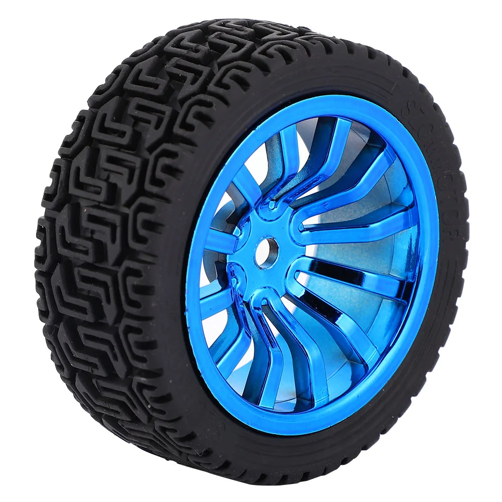 DIY Encoder Gear Motor with Mounting Bracket 65mm Wheel Kit for Smart Car Robot DC6V JGA25-371 Machinery Equipment Smart Car Kit