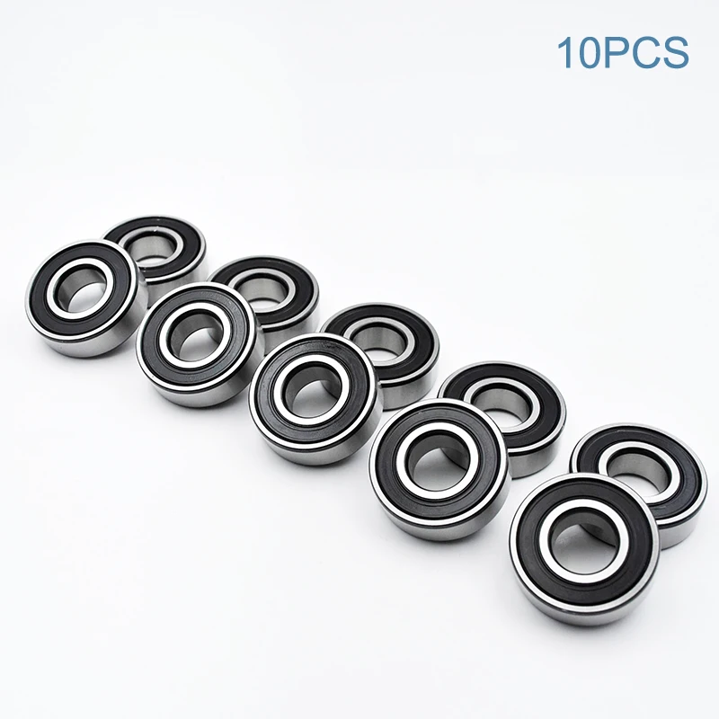 2/10pcs 6202 2RS ZZ 15*35*11mm 2Z DDU 6202ZZ Inner Diameter 15mm Chrome Steel Deep Groove Ball Bearings