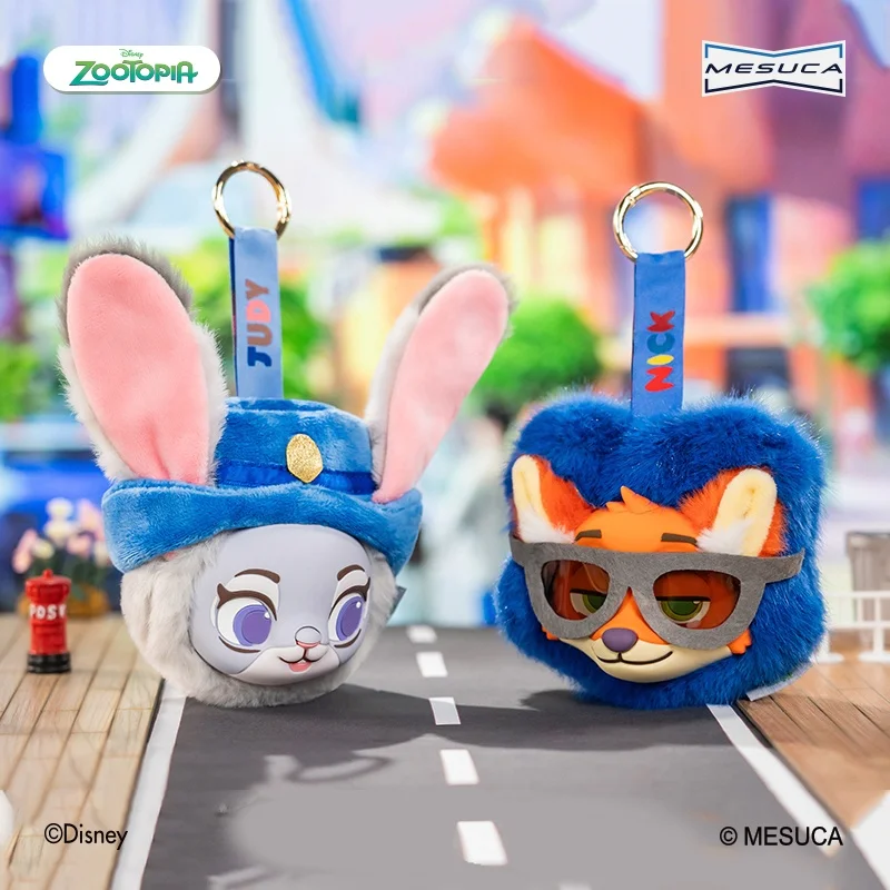 Disney Zootopia 2 Plush Blind Box Genuine Mystery Judy Hopps Nick Wilde Cute Toy Pendant Mini Keychain Surprise Gift Decoration