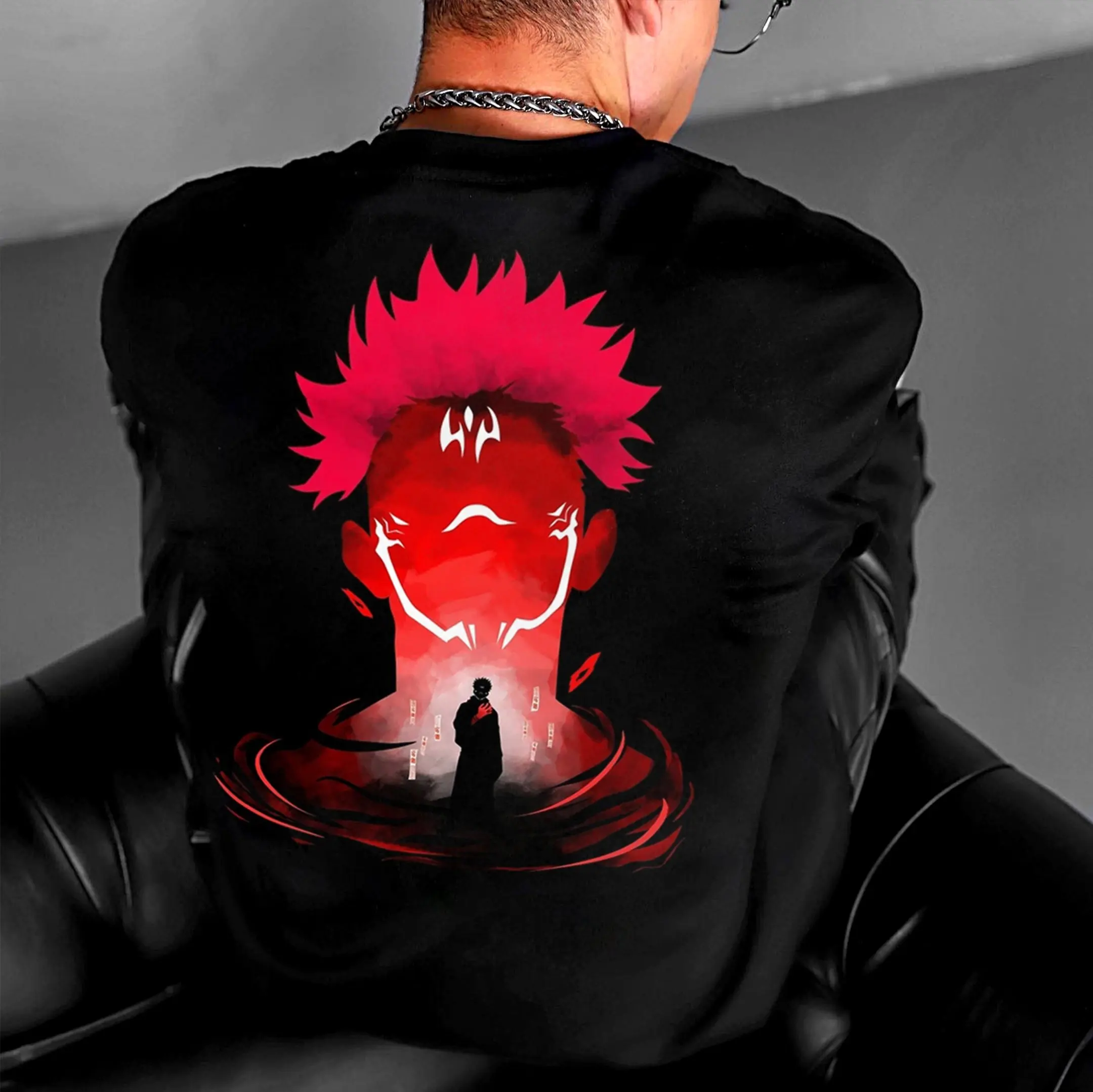 

Oversized Solo Leveling Anime Graphic T-shirt Man Women Summer Streetwear Cotton Short Sleeve Tee Casual Fashion Top Y2k Clothes