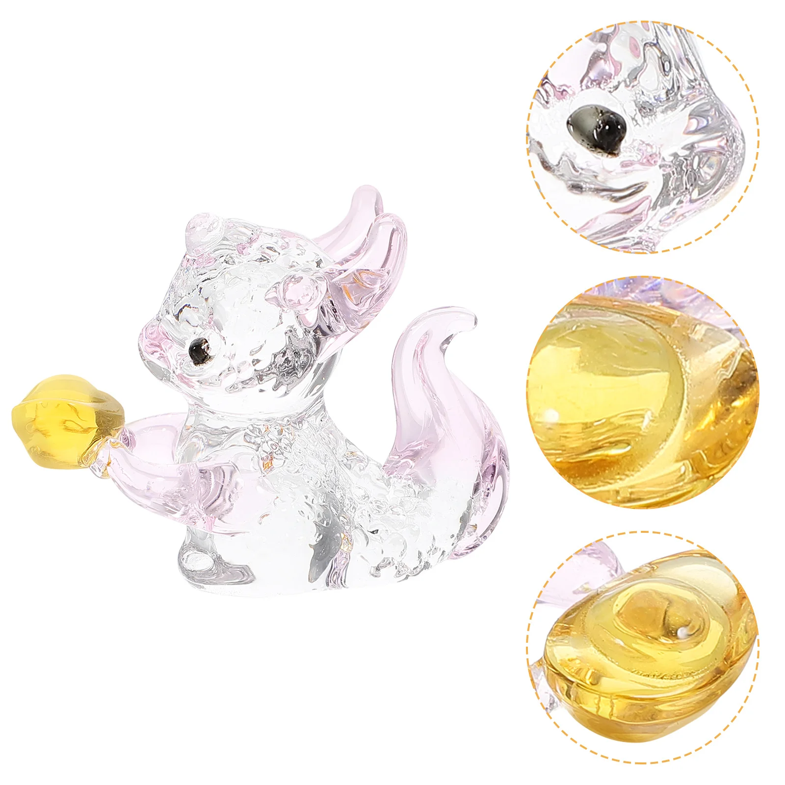 

Sculpture Decor Intricate Carving Traditional Design Auspicious Desktop Ornament Home Yard Room Dragon Statue