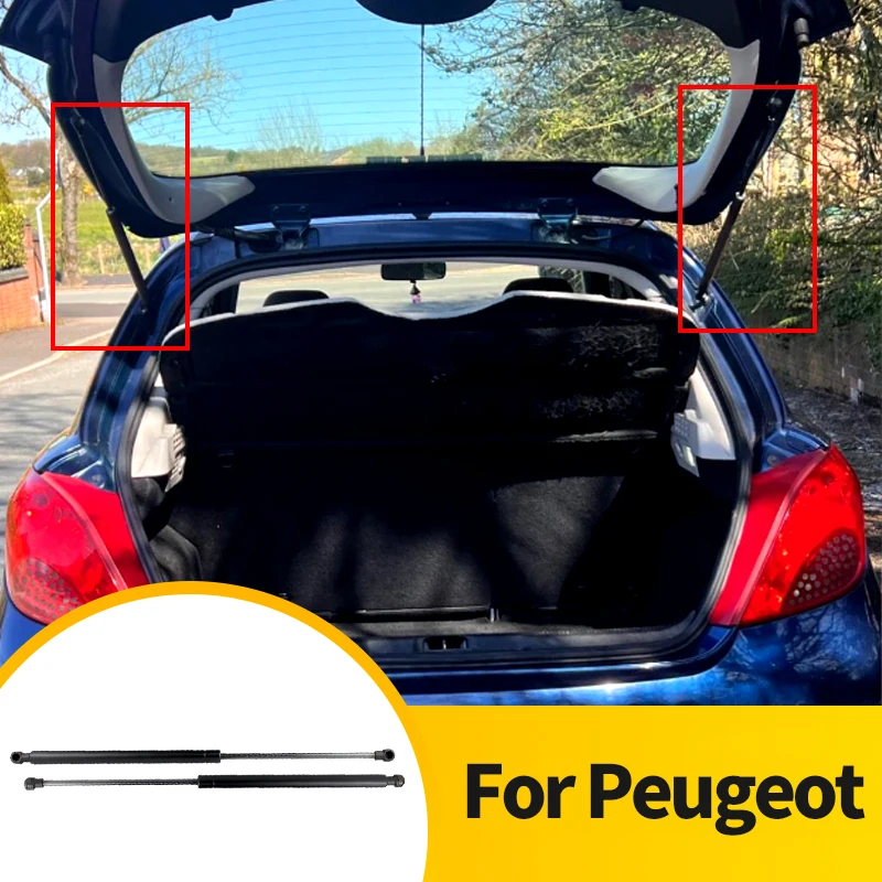 

2PC Rear Lift Struts Support For Peugeot 207 Hatchback Box WA WC 2006-2013 Car Hydraulic Hatchback Struts Automotive Replacement