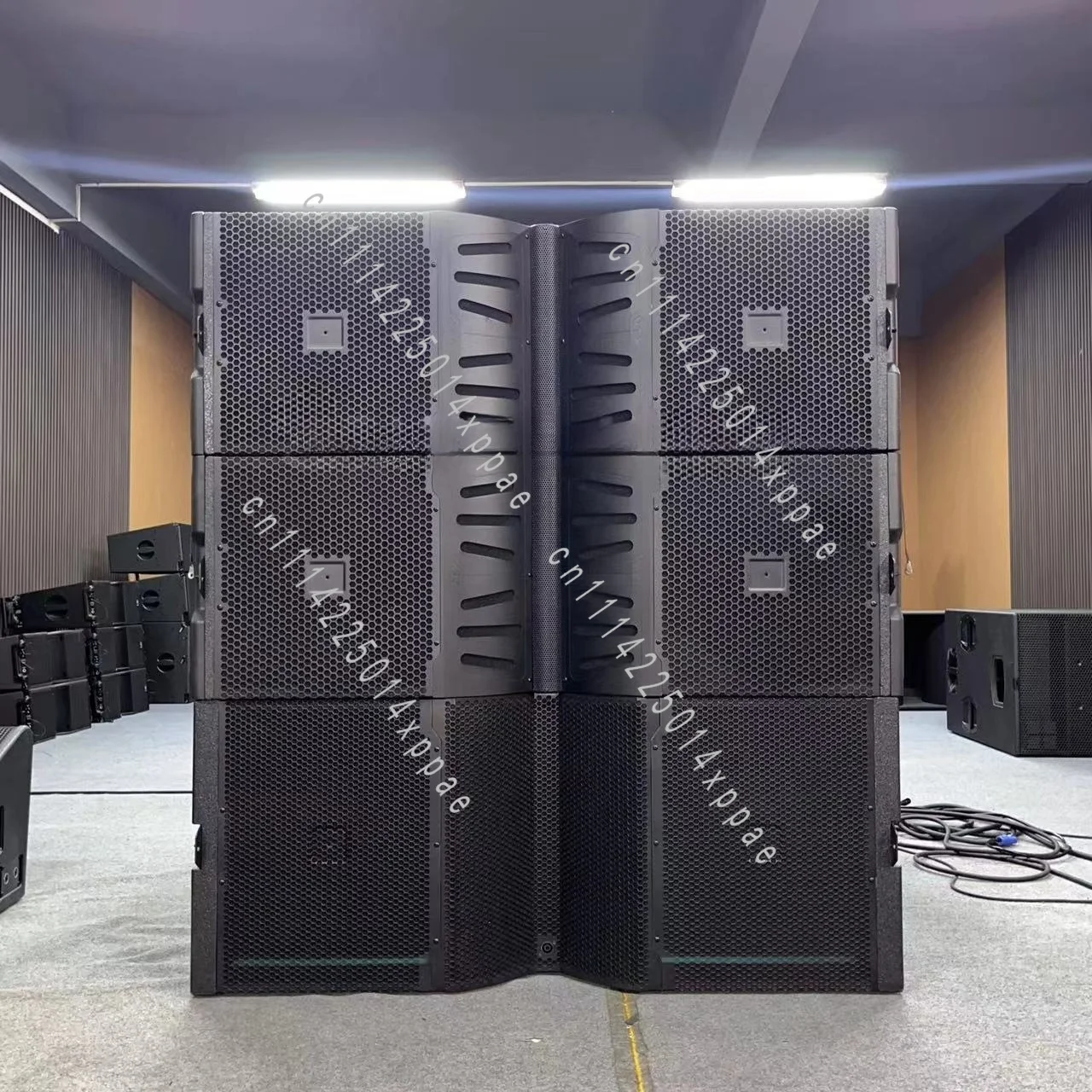V25 Dual 15-inch Three-way Line Array Speakers, Professional Large-scale Outdoor Stage Sound System