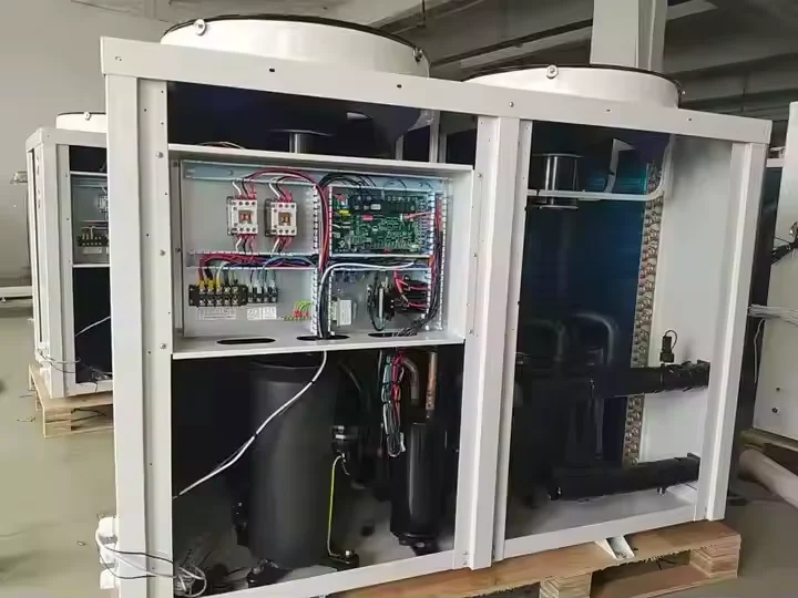 Folansi 49KW Electric Air Source Swimming Pool Heat Pump Outdoor Pool Water Heater with WIFI APP Control Tankless Heating System - view 2