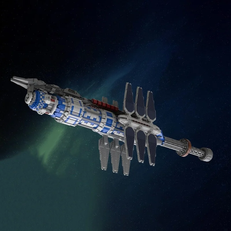 6735 pz MOC Babylon 5 UCS Bilancia Modello Building block Architettura regalo Di Natale Assemblare giocattolo FAI DA TE Creativo Mattoni Per Bambini Compleanno