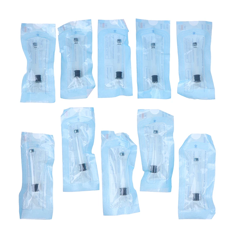 10Pcs 3ML Insulin Cartridges Empty Cassette Bottle For Insulin Injection Pen Individual Packaging Disposable Sterile Bottle