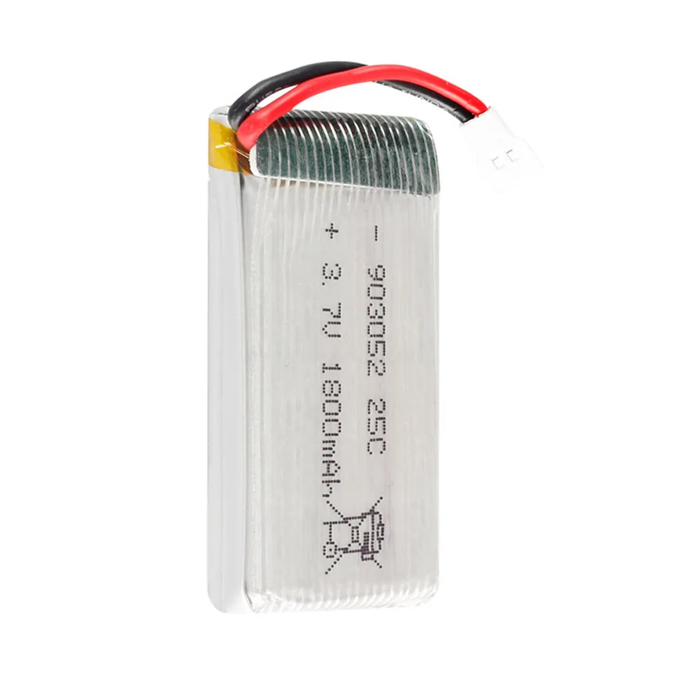 Battery for KY601S SYMA X5 X5S X5C X5SC X5SH X5SW X5HW X5UW M18 H5P HQ898 H11D H11C 3.7V 1800mah lipo battery XH2.54/SM/JST/XH4.