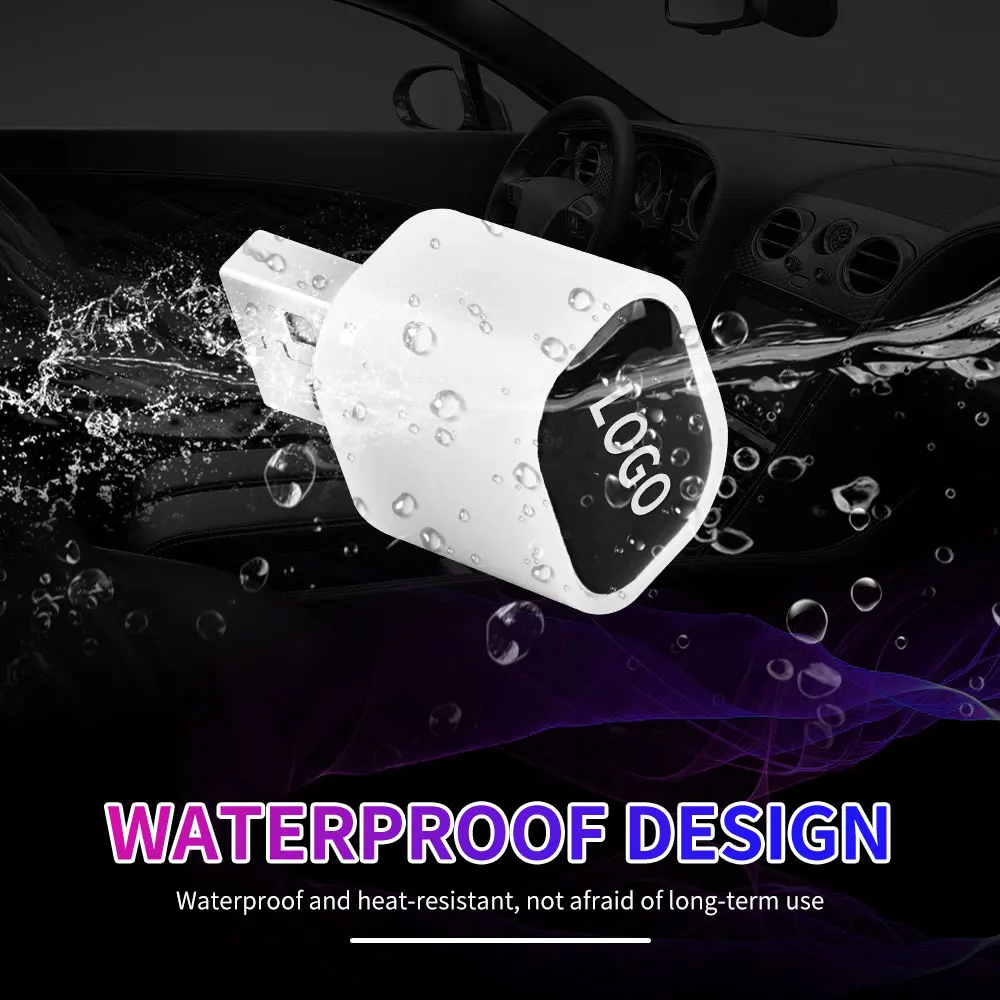 Car Mini Light USB Plug LED Atmosphere Lights Car Decorative Lamp Emergency Lighting PC Mobile Power Auto Interior Nightlight