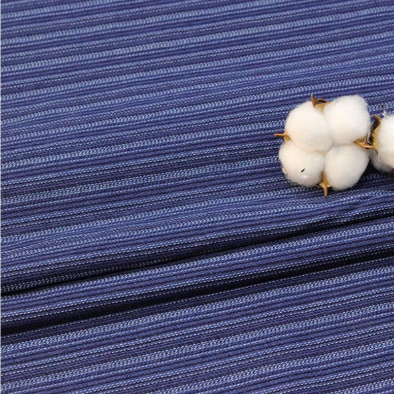 مخطط الجاكار غسلها الدنيم النسيج لينة سميكة الملابس سترة أريكة حقيبة مصمم Diy بها بنفسك الخياطة القماش بواسطة مادة متر #3