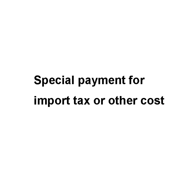 

This link for addtional payment of import tax or other cost or resend parcel