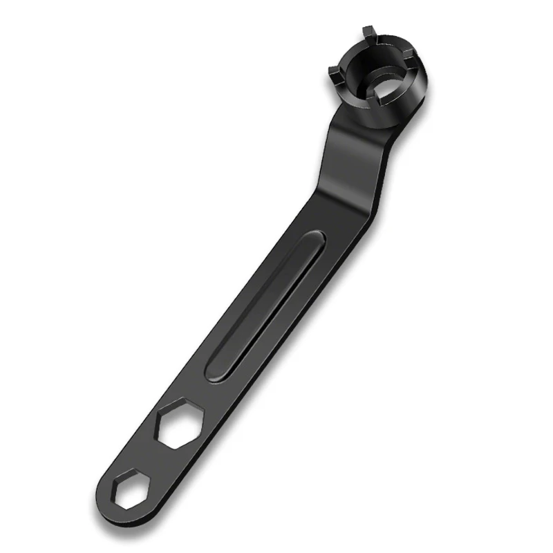 

3-in-1 Four Jaw Wrench for Angle Grinder Pressure Plate Adjusting and Disassembling 10/13mm Hexagon Nut Driver Hand Tools