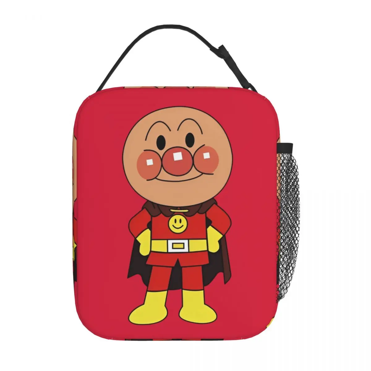 

Anpanman Insulated Lunch Bags Large Cartoon Lunch Container Thermal Bag Tote Lunch Box Work Travel Bento Pouch