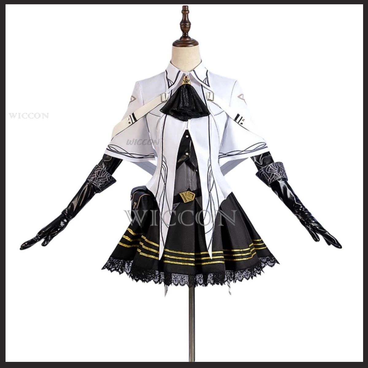 game Anime Arknights Revealing Arturia Cosplay Costume Wig Fighting Uniform Skirt Accessories Woman Sexy Masquerade Ball Suit