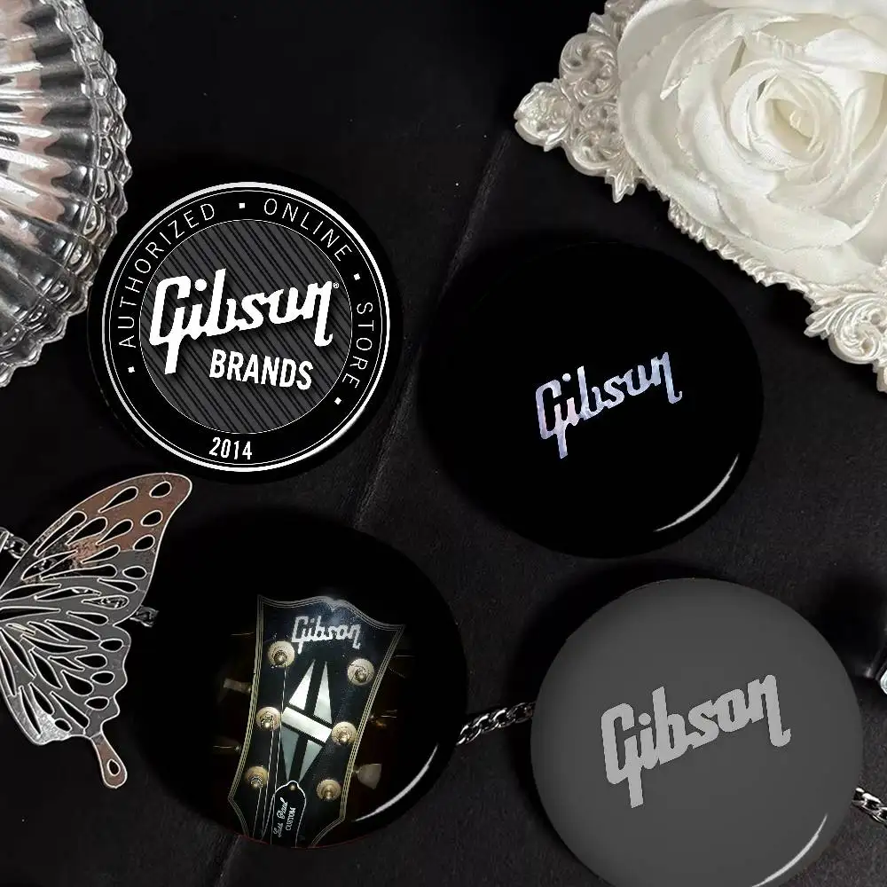 Guitar Brand G-Gibson New  Brooches Soft Button Pin Funny Silly Gnarpy on A Skateboard Meme Badge Gamer Collection Gifts