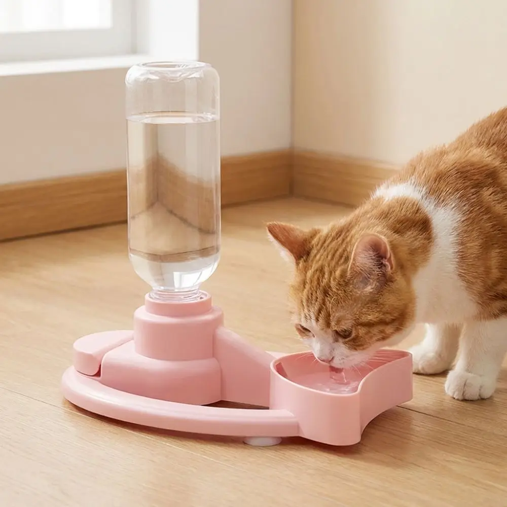 Large Capacity Cat Automatic Water Dispenser Silent Gravity Stable Base Cat Drinking Machine Anti Overturning Anti-Slip
