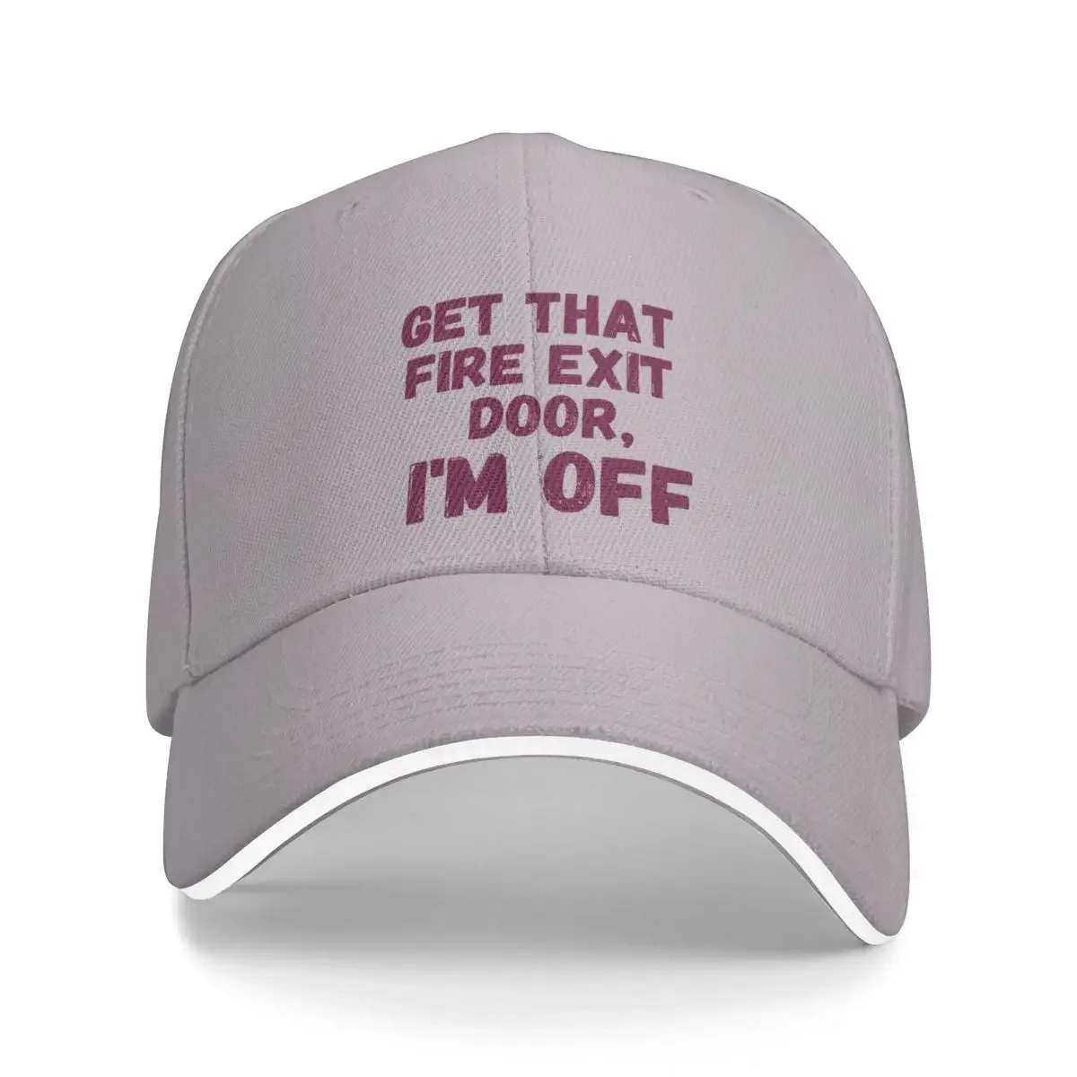 Gemma Collins Coffee Mug, 'Get that Fire Exit Door, I'm Off' GC Slogan, I’m Claustrophobic Darren TOWIE Diva Big Baseball Cap