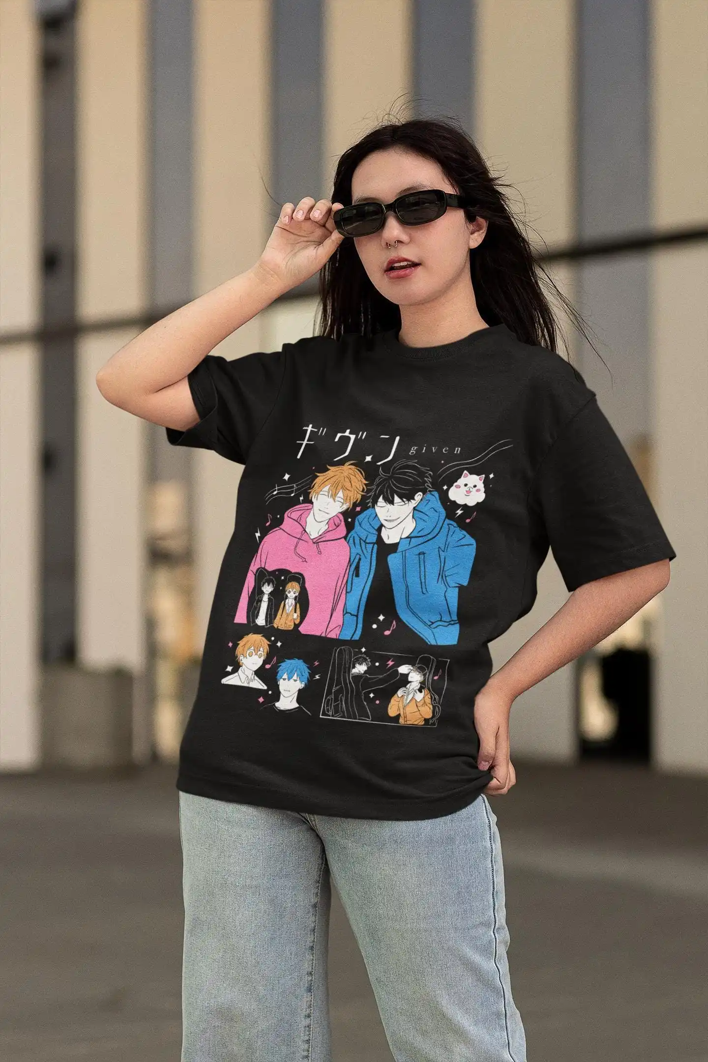Unisex Given t shirt, Ritsuka Uenoyama shirt, Mafuyu Sato shirt, given anime