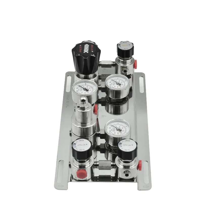 series Semi-Automatic Changeover System High Temperature Pressure Regulator Diaphragm Valve for Toxic and Corrosive