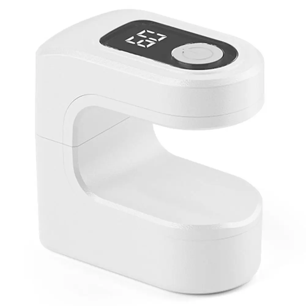 Sneldrogend Mini Nageldroger Licht Enkele Vinger Efficiënte Uitharding Mini UV Licht Droger 30/60s Timer Draagbare LED Nagellamp