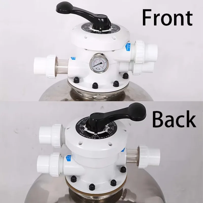 STLF Easy Installation Top Mount Stainless Steel Sand Filter for Villa Swimming Pool and Spa