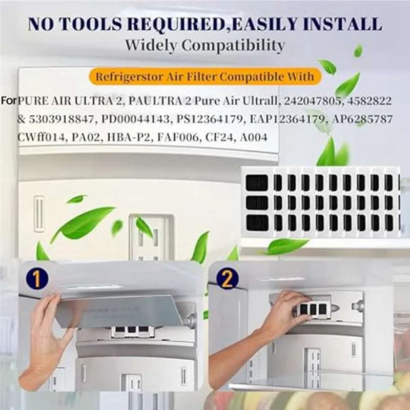 B83B-12 قطعة استبدال فلتر هواء الثلاجة ل Pureair Ultra II PAULTRA2 استبدال فلتر هواء الثلاجة #4