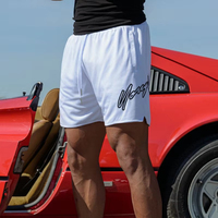2025 American Basketball Shorts Summer Men's Retro High Street Running Casual Fashion Sports Training Shorts