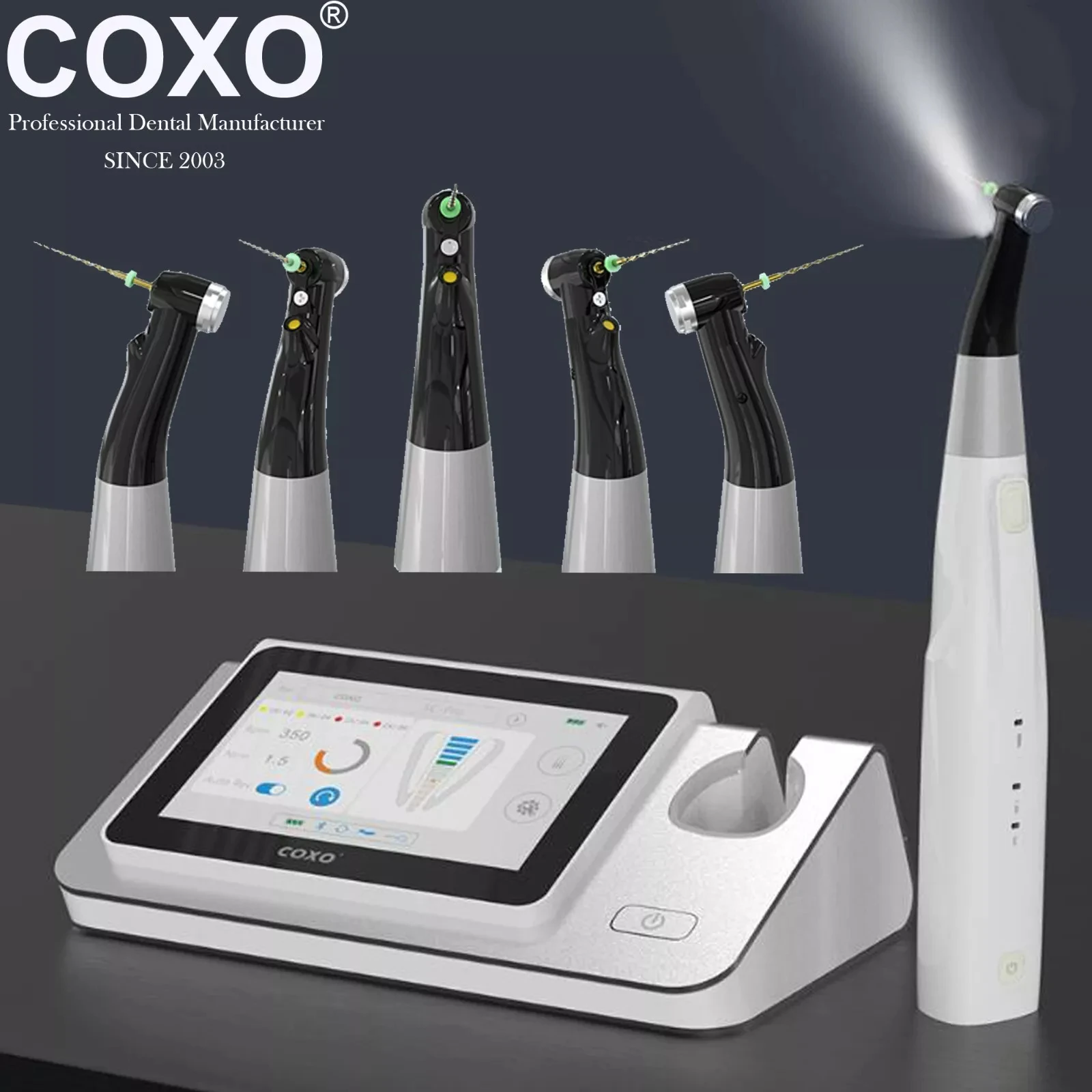 Original C-SMART-I PILOT Dental Endo motor with Apex locator wireless LED Endodontic