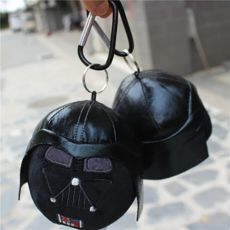 Disney Star War Keychains Darth Vader Pendant Car Key Chain Cartoon Keyring Phone Bag Ornament plush pendant toys