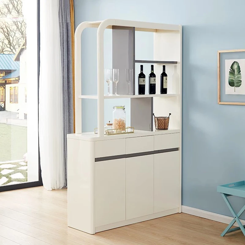 

Tequila Shelves Bar Cabinet Mobile Storage Wood Modern Wine Cabinet Standing Decoration Tall Armadi Aperti Furniture For Room