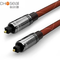 CHOSEAL Digital Optical Audio Toslink SPDIF Cable Optical Audio Cable for Home Theater,Sound Bar,TV,PS4,Xbox,Playstation