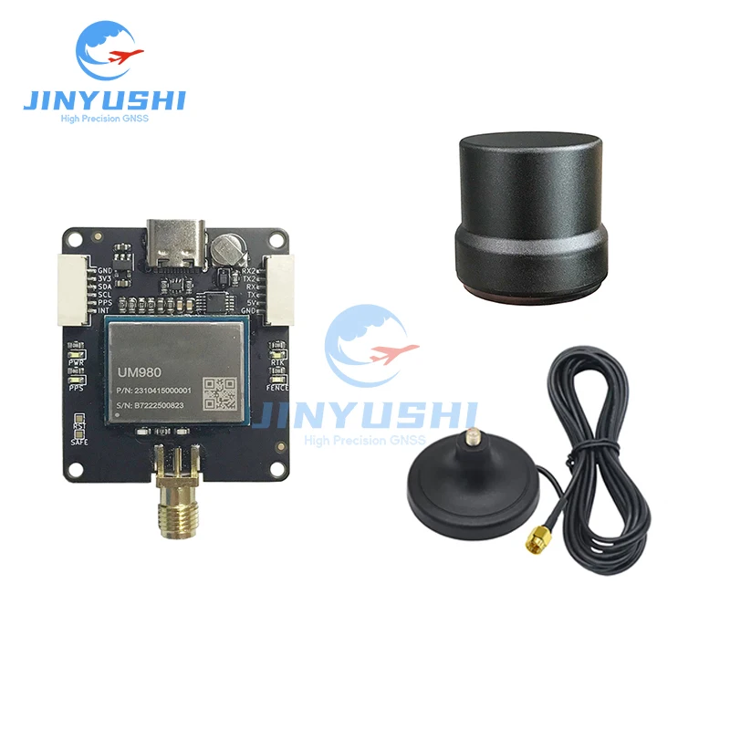 RTK GNSS board High-precision Positioning and Heading GPS BDS GLONASS Galileo QZSS Unicore UM982 UM980 Replace ZED-F9P