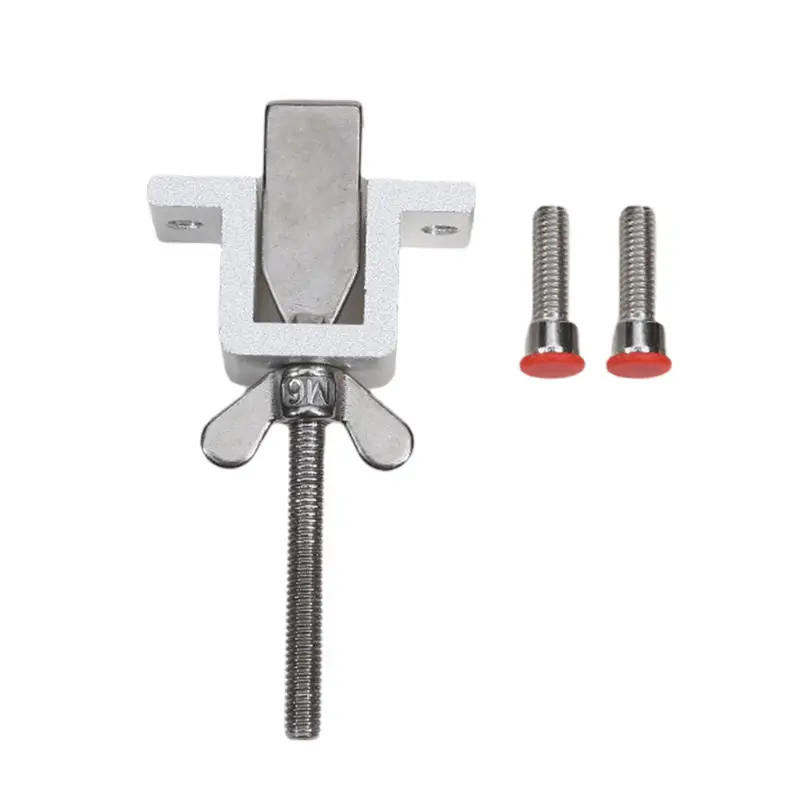 Portable Door Lock Dual Nut Adjustment Body Hotel Door Locks Door Stop Travel Anti-theft Door Stopper Safety Lock