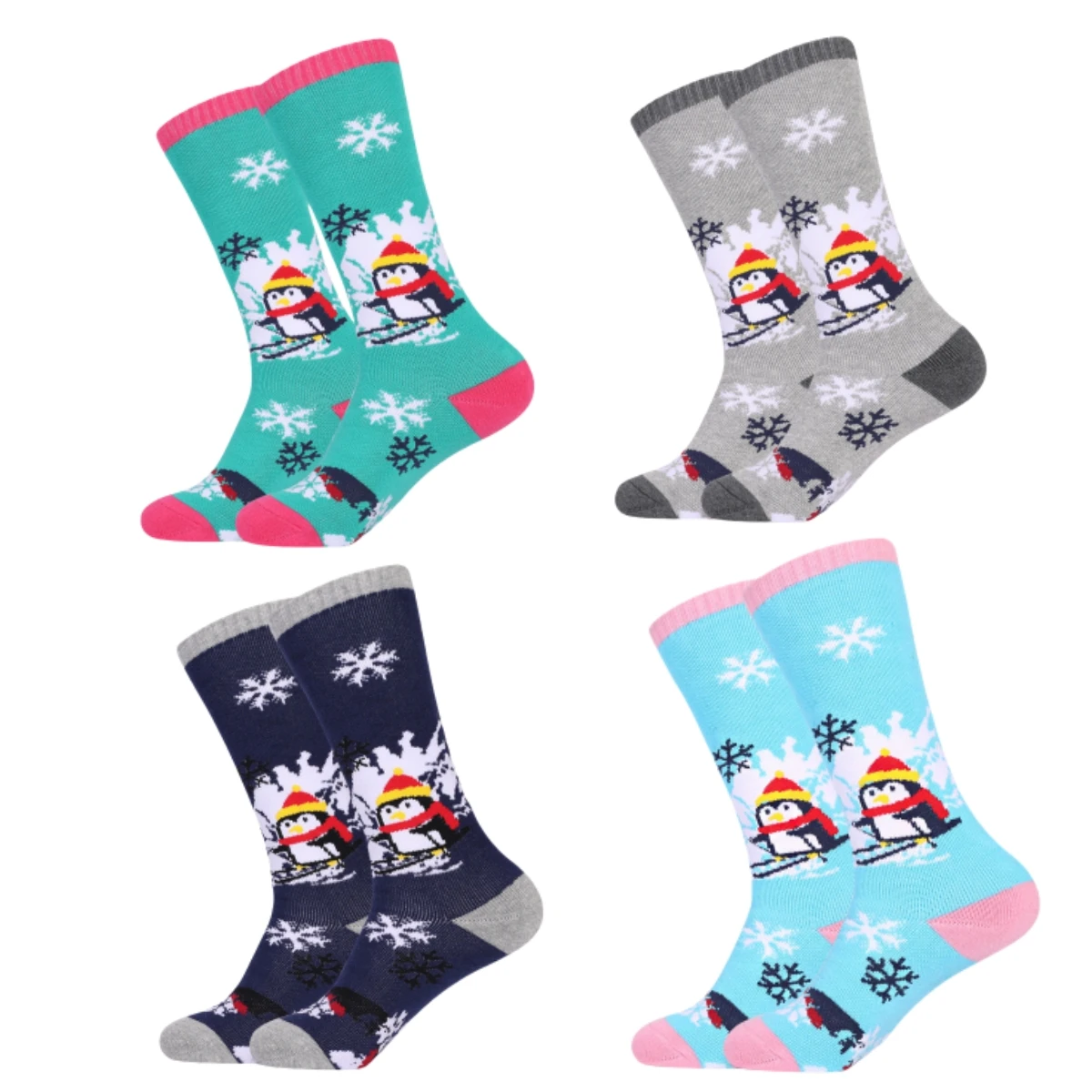 Winter Thermal Kids Ski Socks Cotton Thicker Warm Sports Socks Snow Boy Cycling Skiing Sock Children Elastic Thermosocks