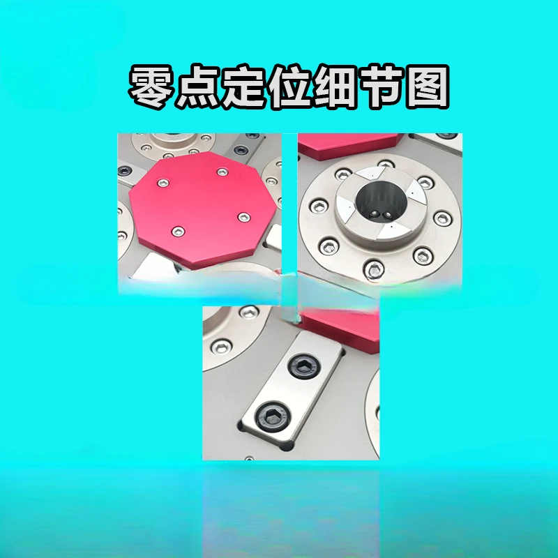 Center Zero Positioning Chuck Calibration Pallet Hardware Clamping Fixture Calibration Pallet System