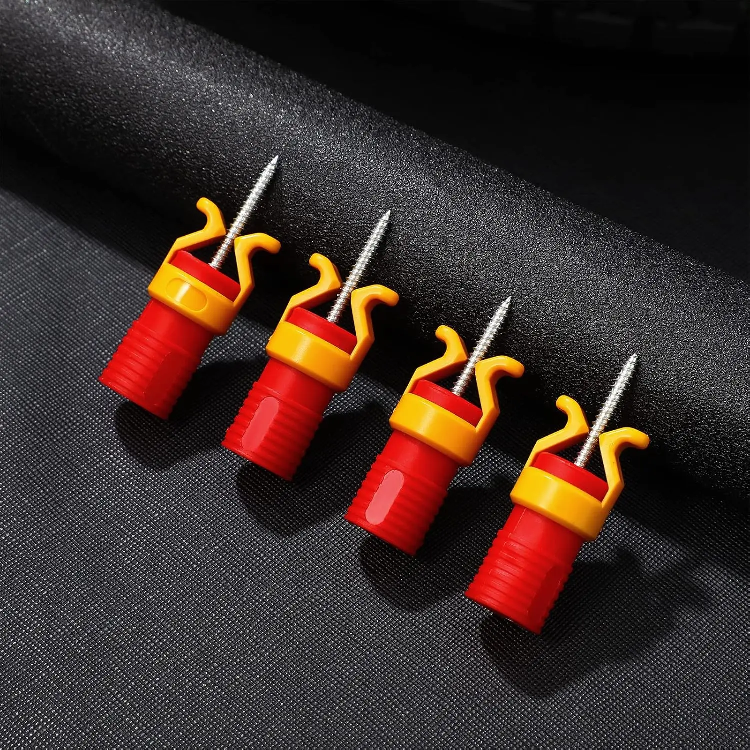 2pcs Screw Holder Clamps, ABS Plastic Screwgripper Attachment for Woodworking, Universal Screw Fixing Sleeve for Screw-bit 6-8mm