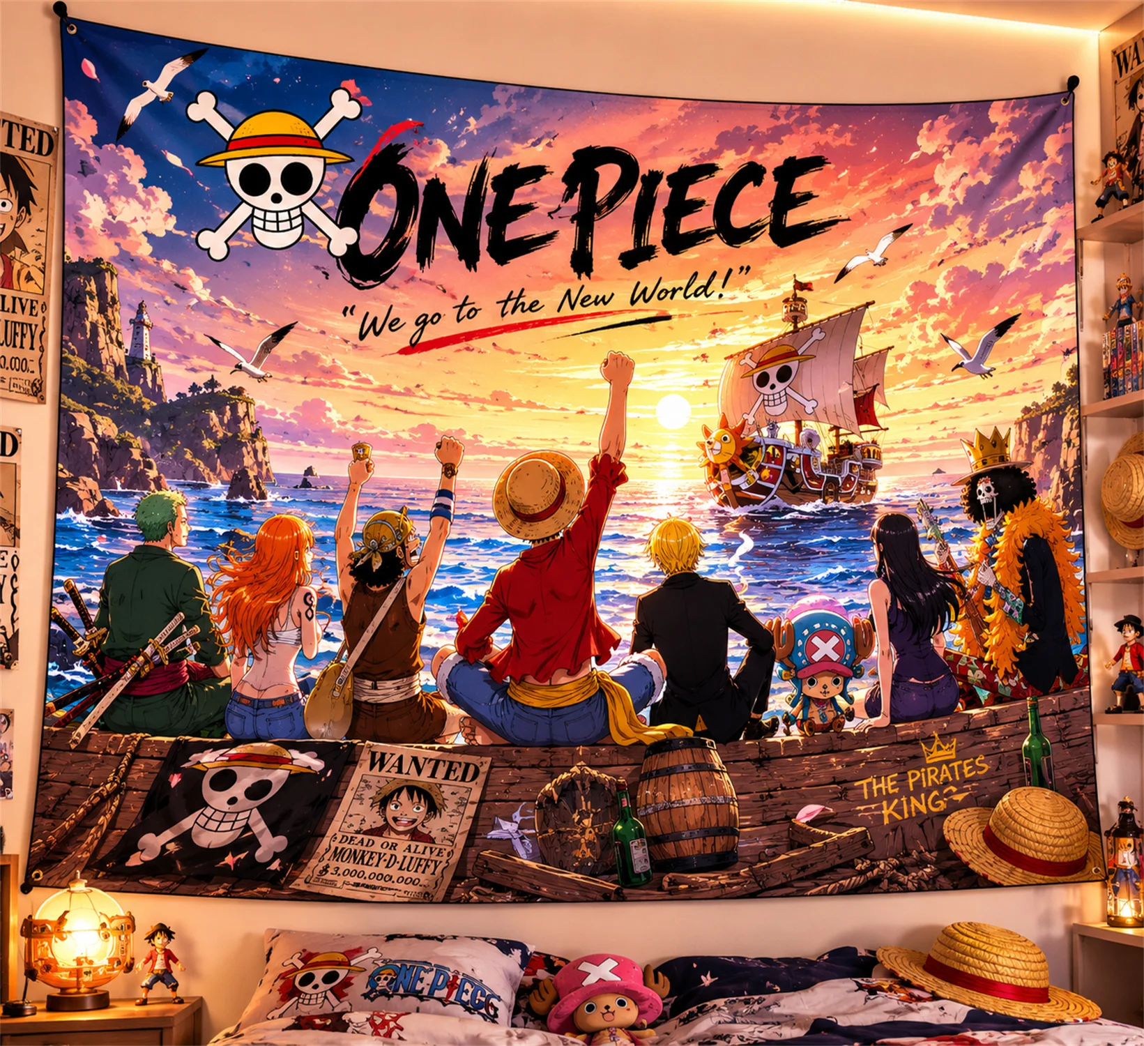 Gaming Accessories Photo - Gobelin One Piece Straw Hat Crew