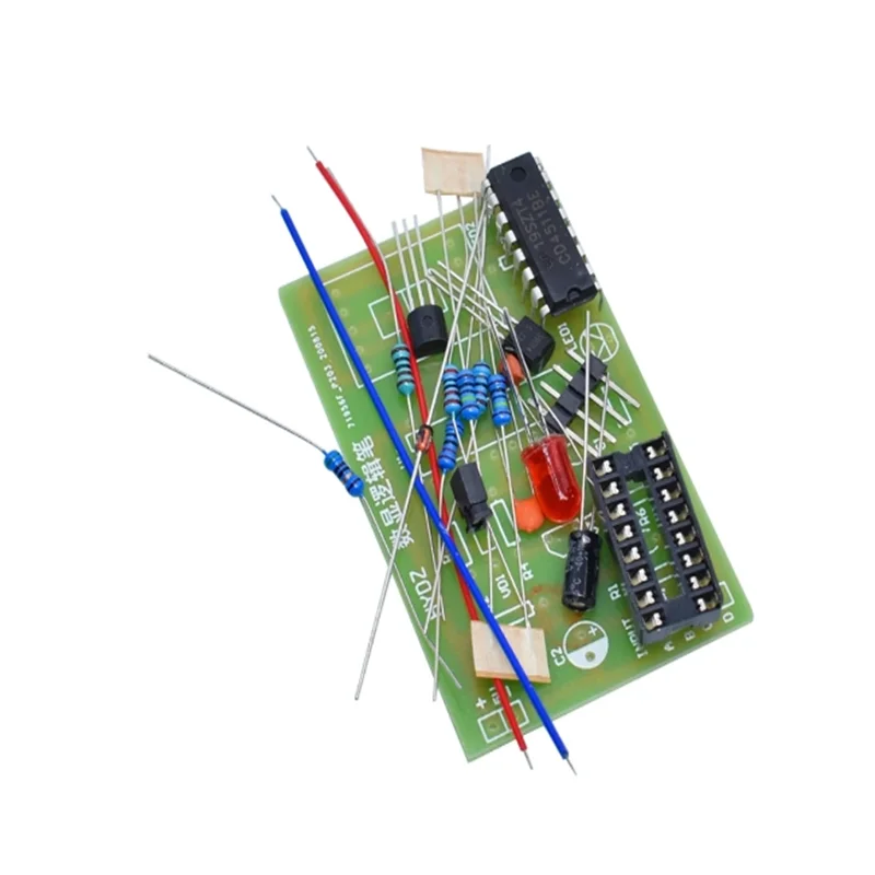 DIY LED-Platine Digital anzeige LED-Logik-Stift elektronisches Kit High-und Low-Level-Testsc haltung Löten Übungs platine Kit