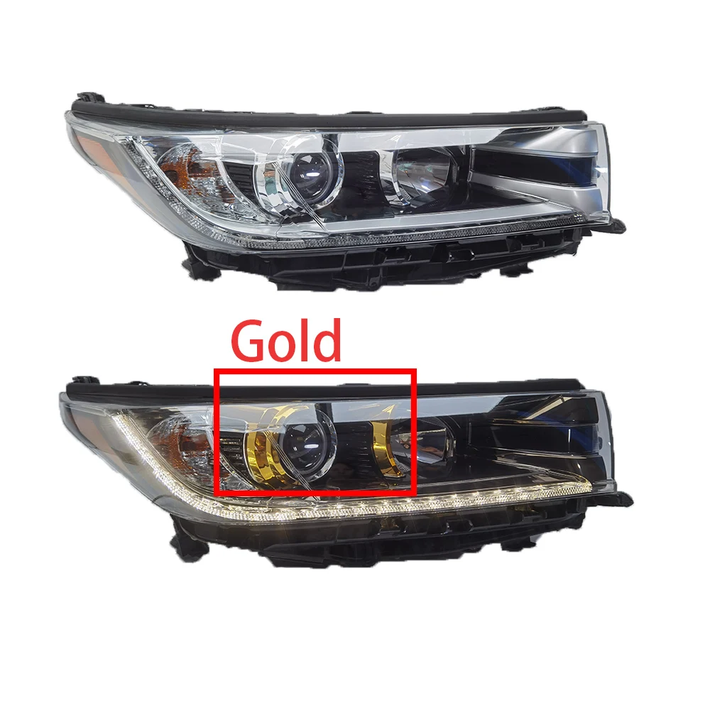 

Hot selling LED day and night running lights For 2018 Toyota Highlander LED headlights