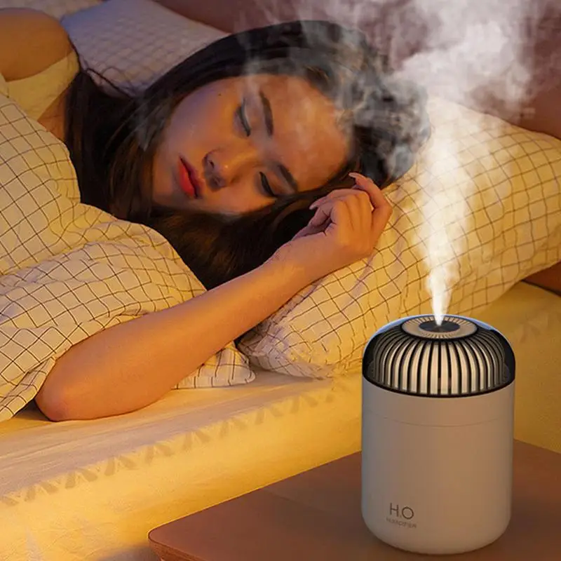 Cool Mist Humidifier 500ml Cool Mist Diffuser Portable Humidifier Aromatherapy Oil Diffusers Desktop Humidifier For Bathroom