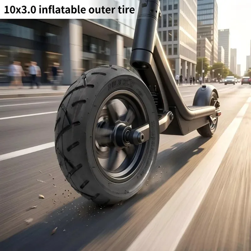 

Комплект шин 10x3.0 и внутренних камер 10x2.5 для KUGOO M4 PRO, 90 ° Комплект для замены клапанов для внедорожного самоката, простая установка