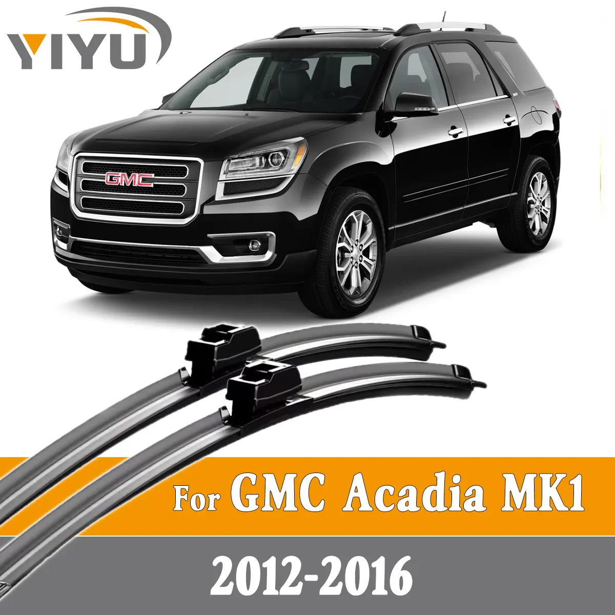 شفرات ممسحة أمامية للسيارة لسيارة جي إم سي أكاديا MK1 2012-2016 ملحقات نافذة الزجاج الأمامي #1