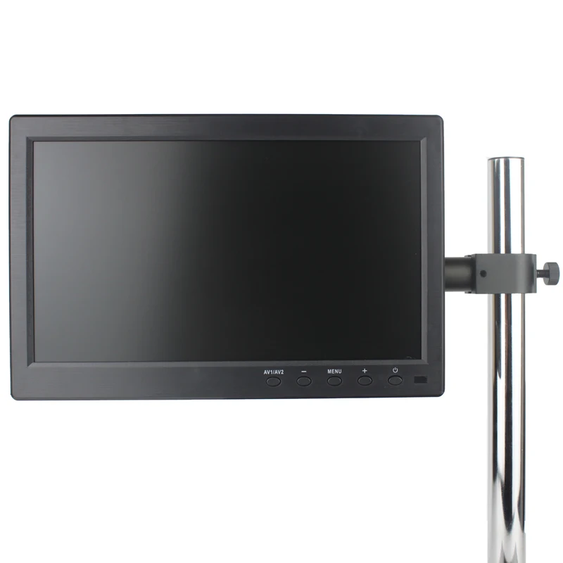 hdmi vga av industrial monitor 101 lcd ips display monitor stand holder para microscopio estereo video microscopio 01