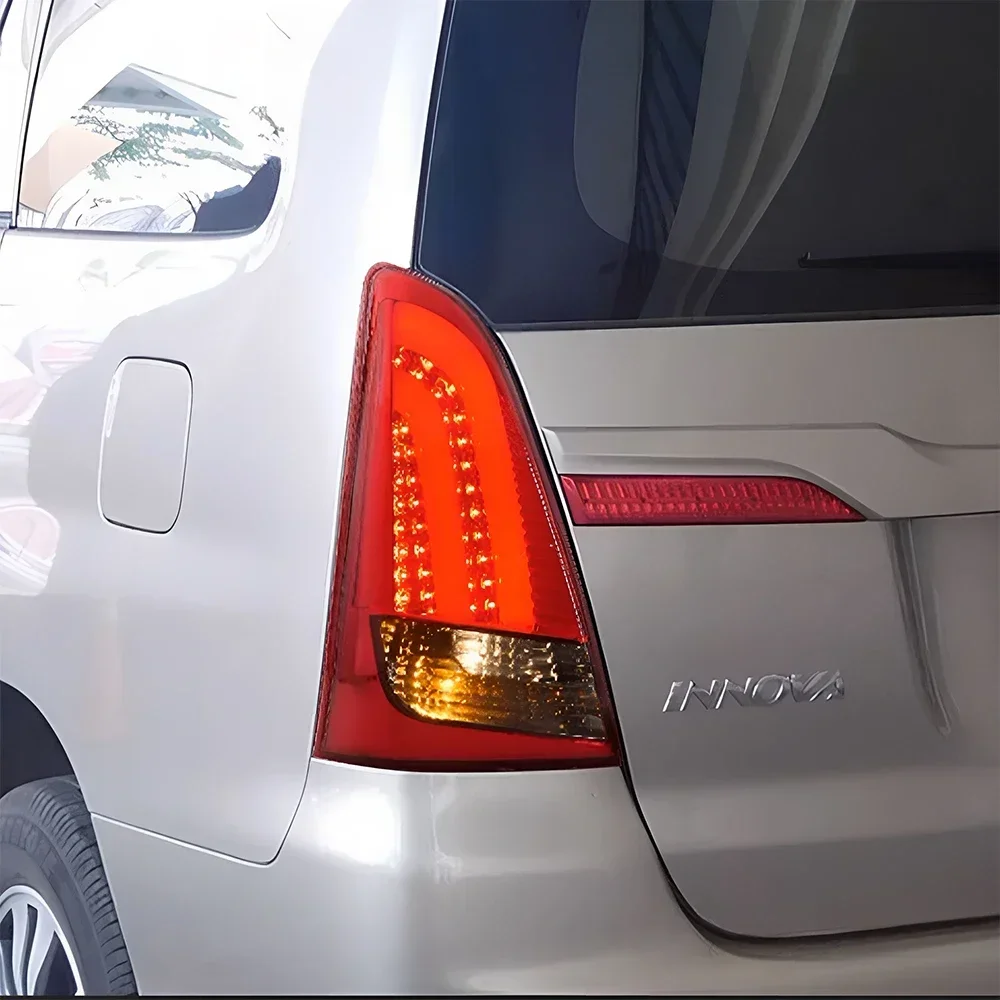 

Для Toyota Innova 2012-2015 светодиодные автомобильные задние фонари в сборе, обновленные динамические мигающие поворотные автомобильные задние фонари, аксессуары