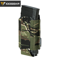 IDOGEAR Tactical Single LSR 556 Mag Pouch Mag Carrier MOLLE Pouch Laser Cut Tool Bags 35135