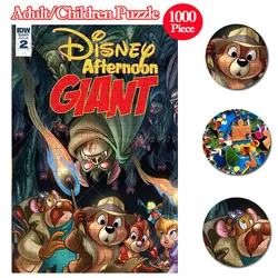 Chip 'n' Dale Collection Puzzle 1000 Pieces Cartoon Anime Wooden Jigsaw Puzzles Toys For Adults Kids DIY Assembly Wooden Puzzles