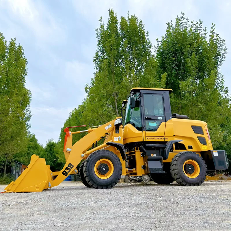 Euro 5 Diesel Wheel Loader 2Ton 3Ton 4Ton 5Ton Small Loaders Factory Price by Chinese Brands for Construction And Agriculture