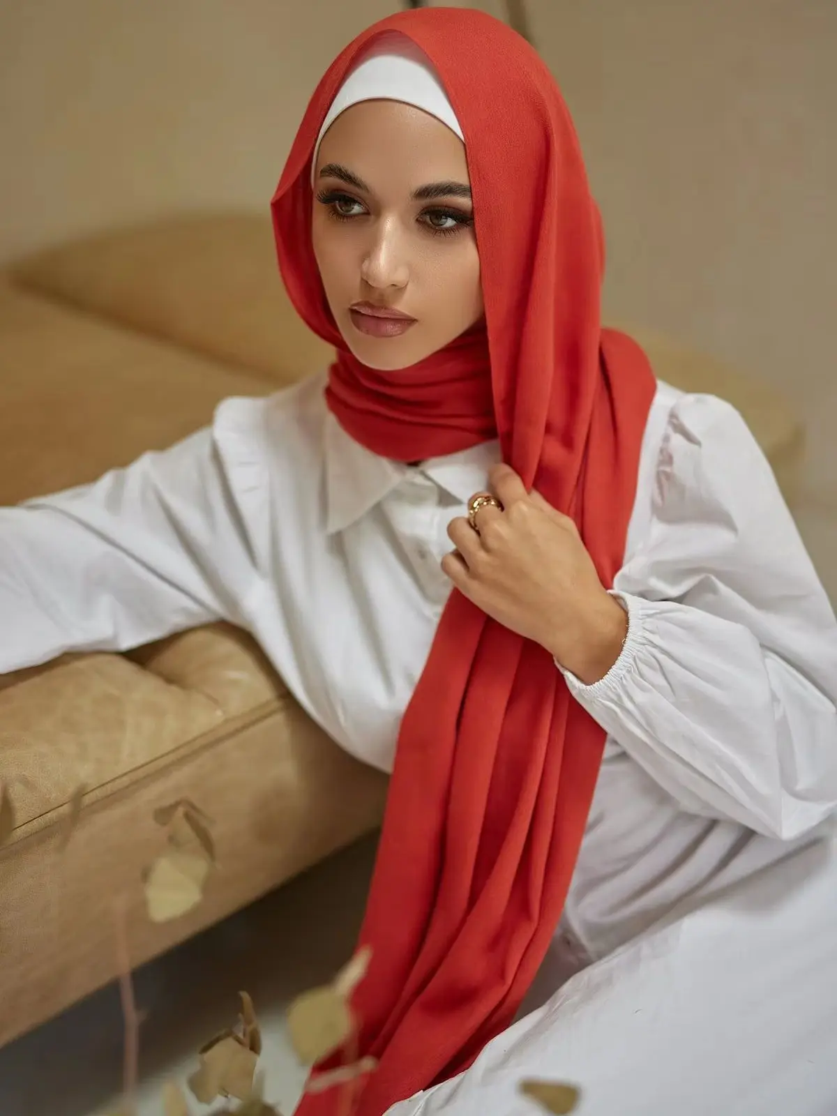 Nieuwe Crinkled Rayon Hijab Hijabs for Women Scarf Plain Shawls Femme Musulman Soft Viscose Headscarf Islamic Turban Headband
